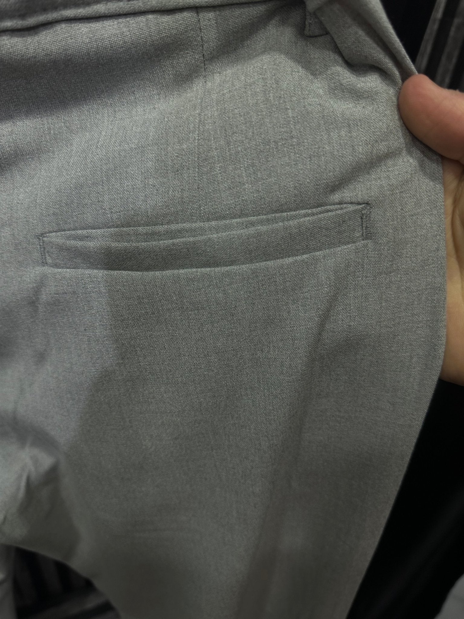 Gri Erkek Kumaş Pantolon Premium - QUUL TR