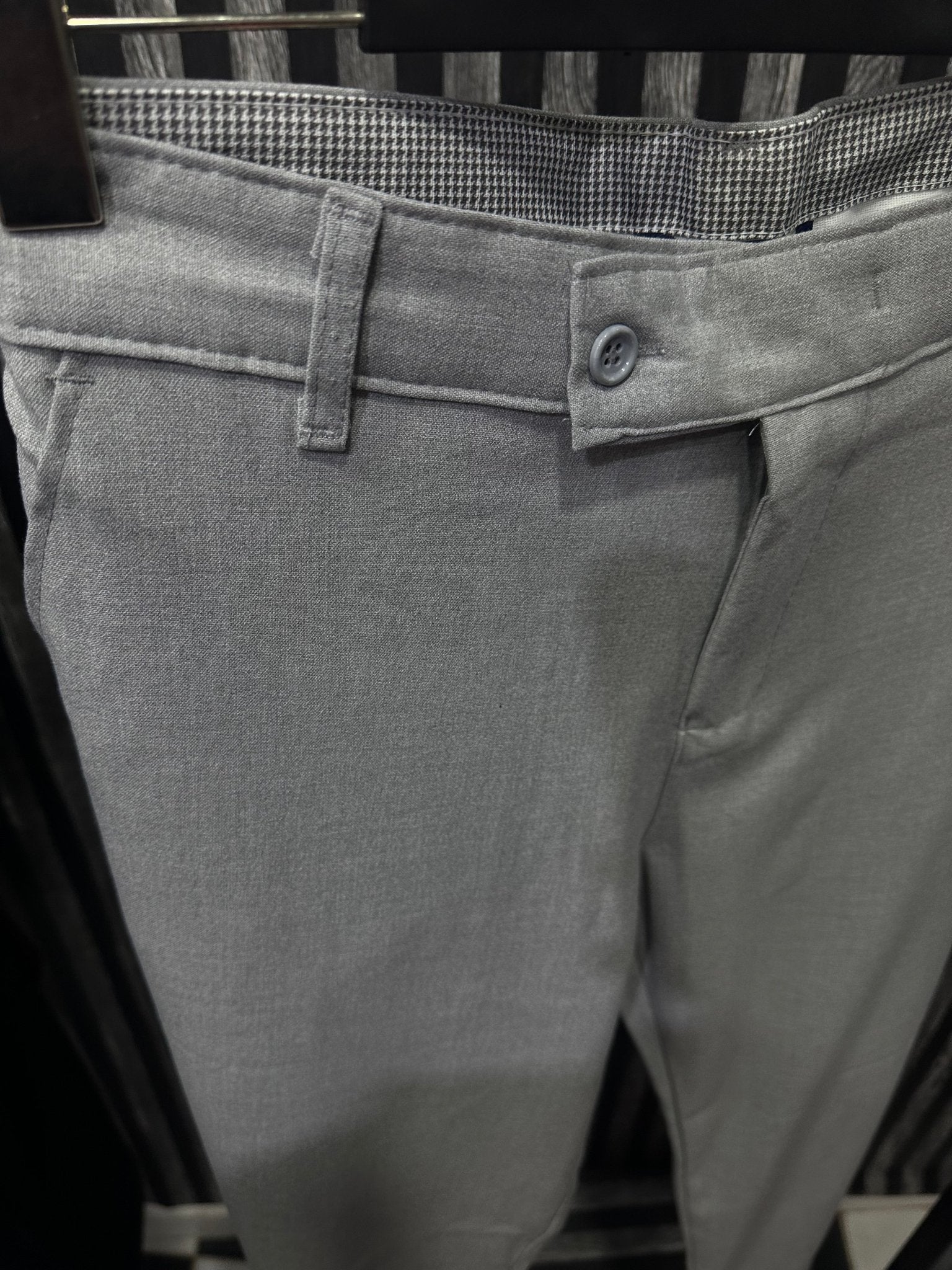 Gri Erkek Kumaş Pantolon Premium - QUUL TR