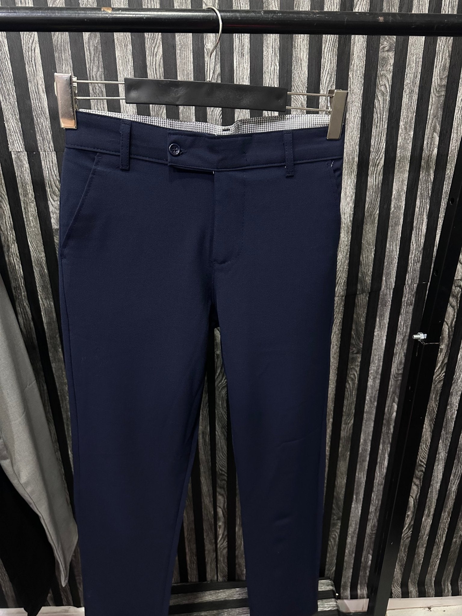 Lacivert Erkek Kumaş Pantolon Premium - QUUL TR