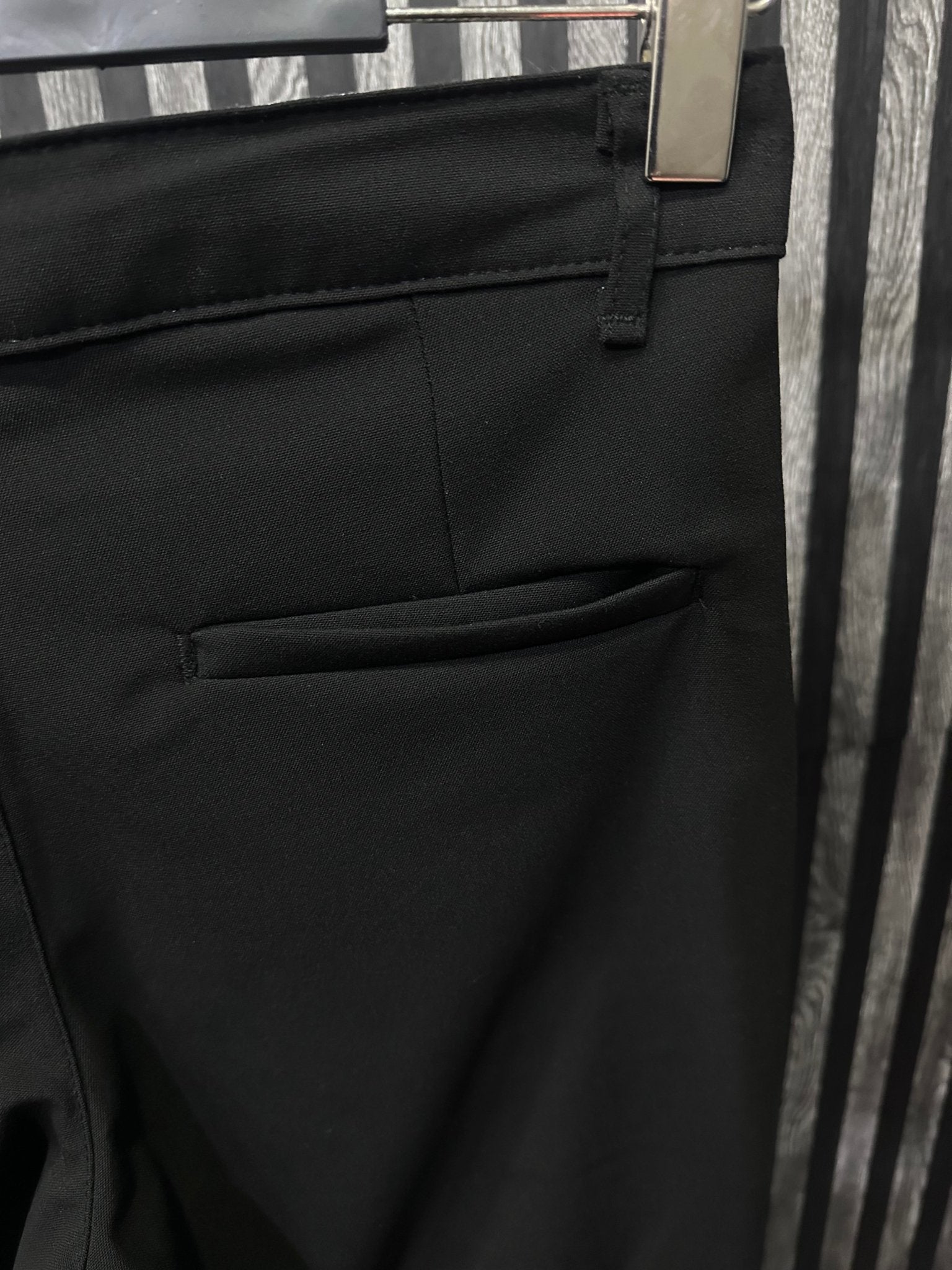 Siyah Erkek Kumaş Pantolon Premium - QUUL TR