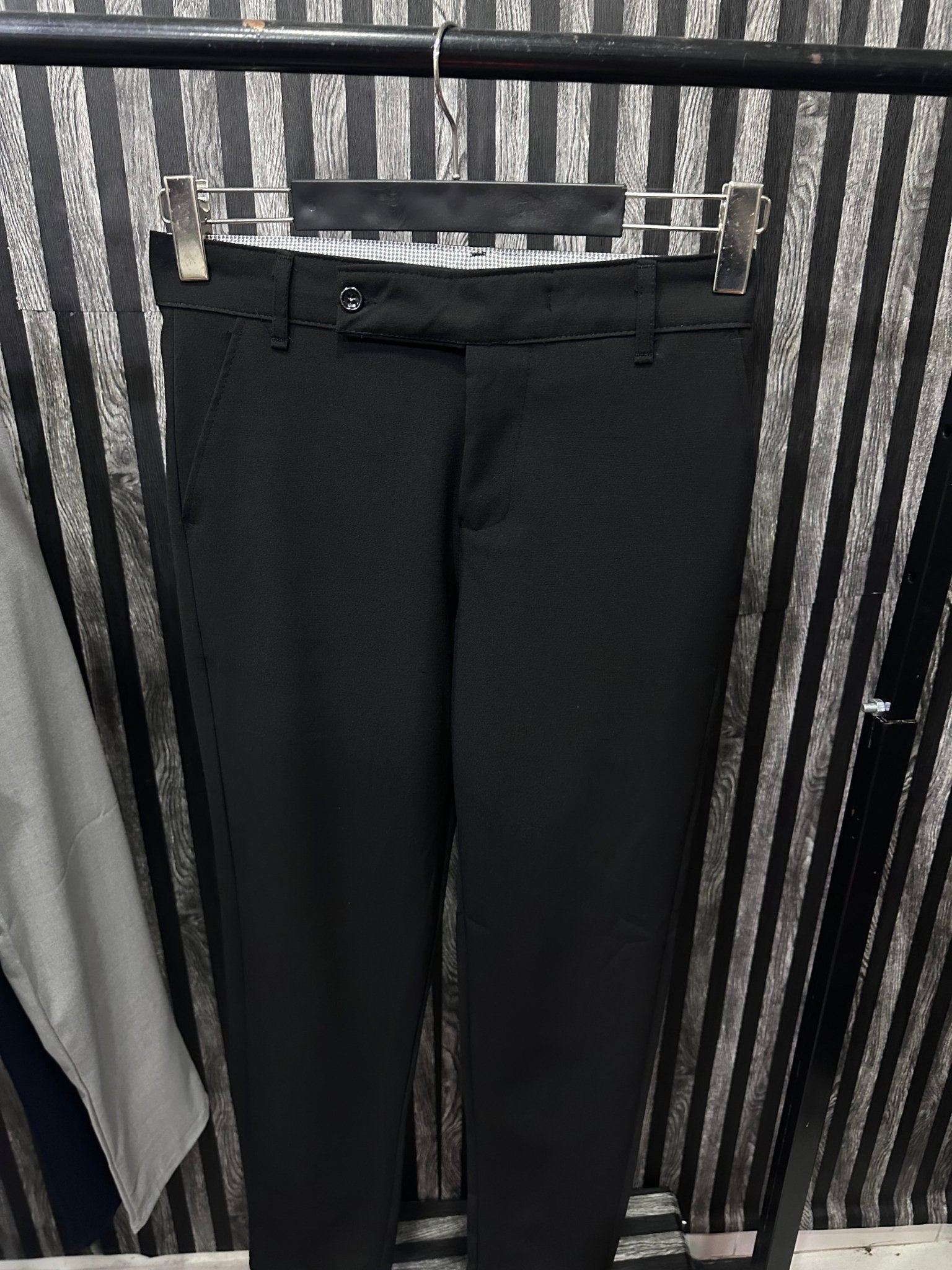 Siyah Erkek Kumaş Pantolon Premium - QUUL TR